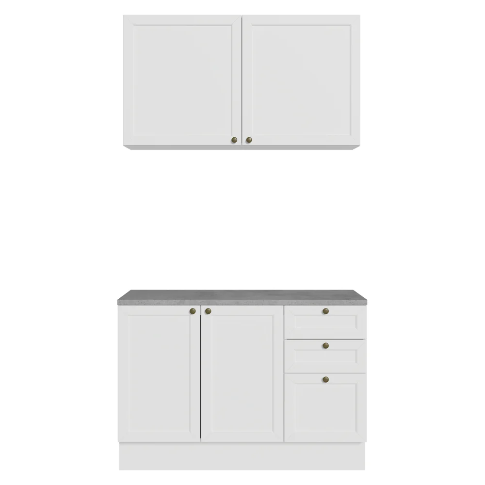 Cocina Compacta 120 cm Vik Blanco 01 - Image 3