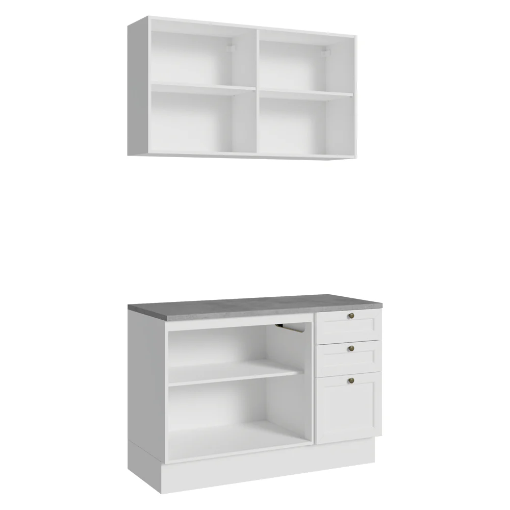 Cocina Compacta 120 cm Vik Blanco 01 - Image 6