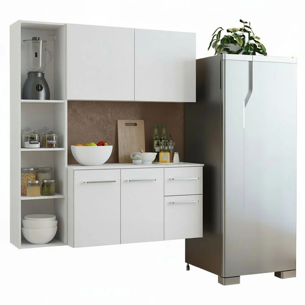 Cocina Compacta 120cm Blanco Easy - Image 3