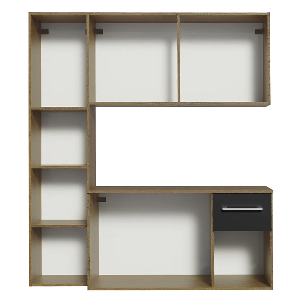 Cocina Compacta 120cm Marrón/Negro Easy - Image 9
