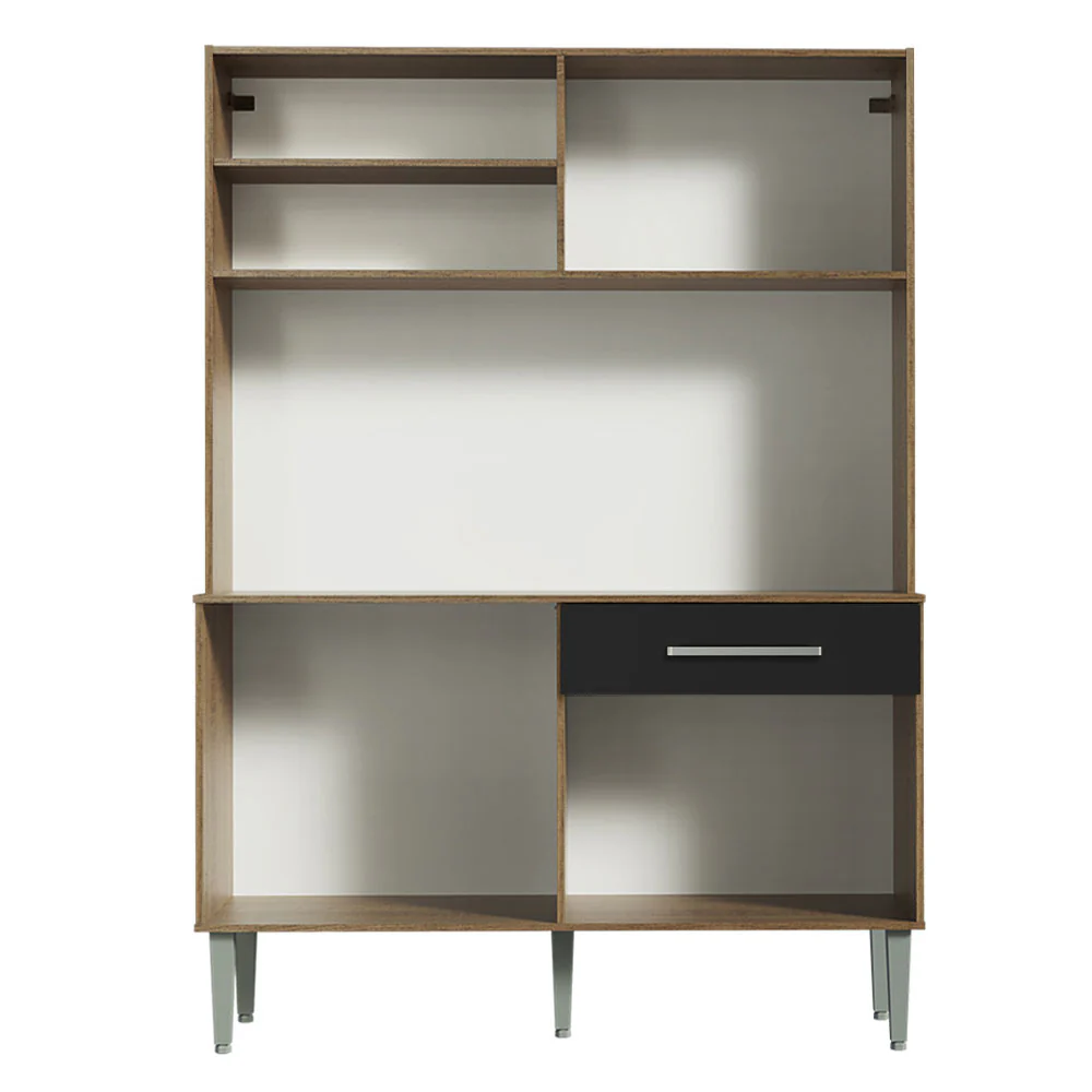 Cocina Compacta 120cm Marrón/Negro Life - Image 5
