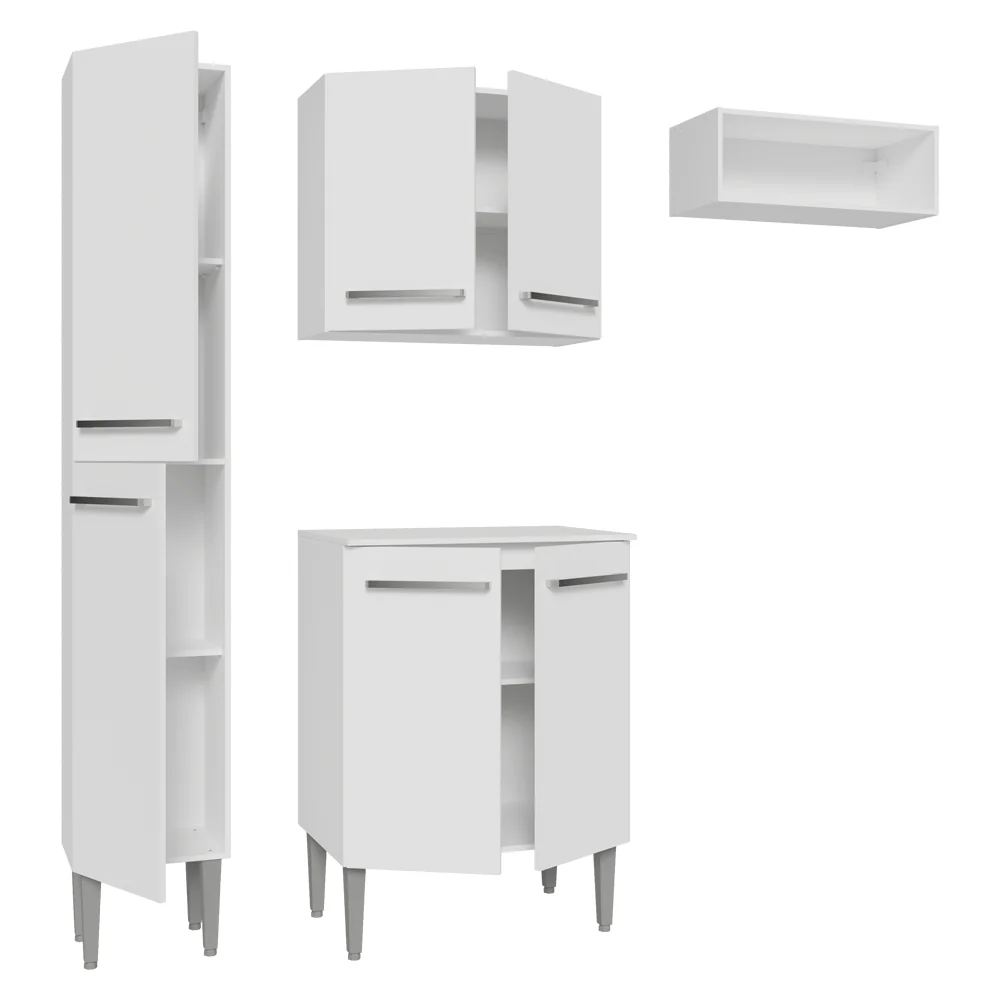 Cocina Compacta 156 cm Emilly Blanco 03 - Image 8