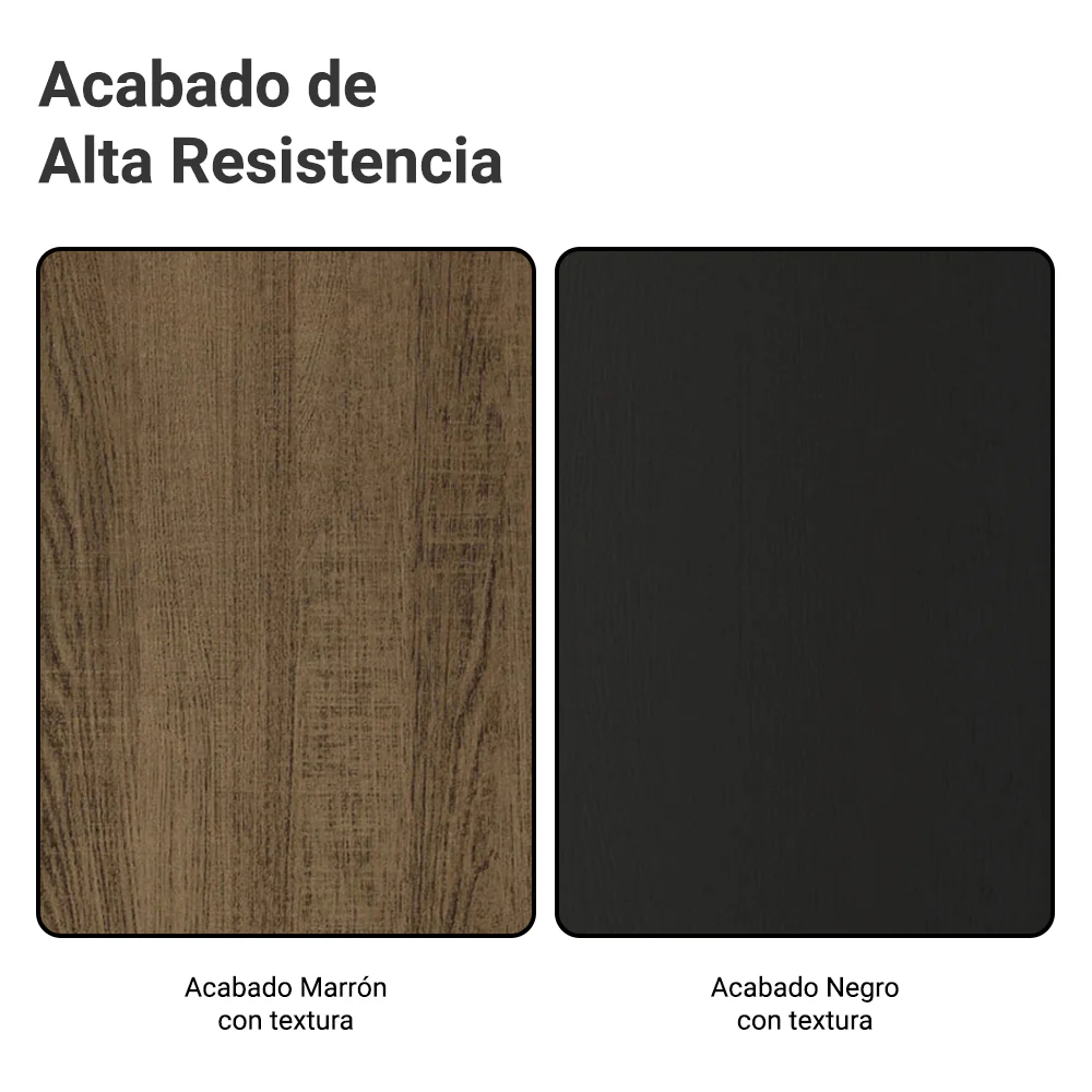 Cocina Compacta 196 cm Aura Marrón/Negro - Image 10