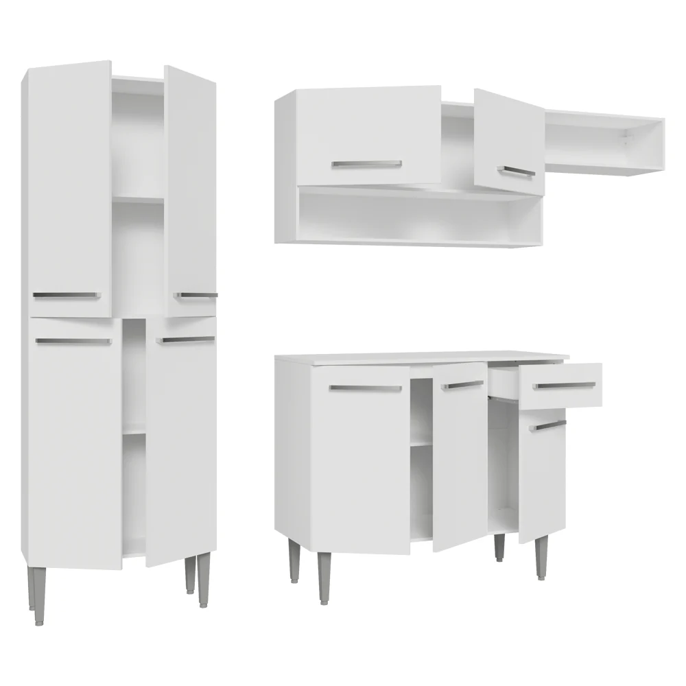 Cocina Compacta 229 cm Emilly Blanco 016 - Image 8