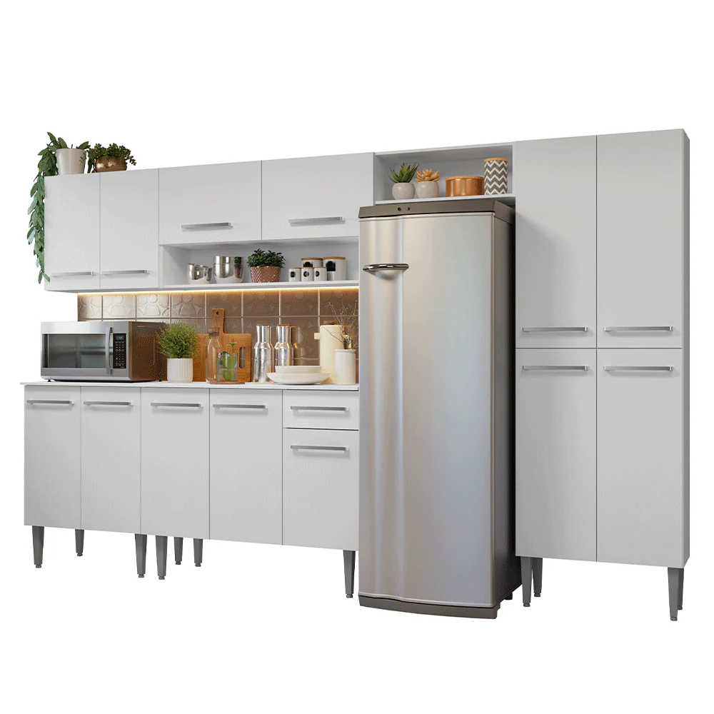 Cocina Compacta 293 cm Emilly Blanco 011 - Image 3