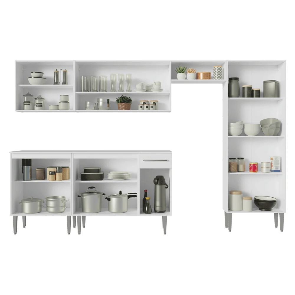 Cocina Compacta 293 cm Emilly Blanco 011 - Image 5