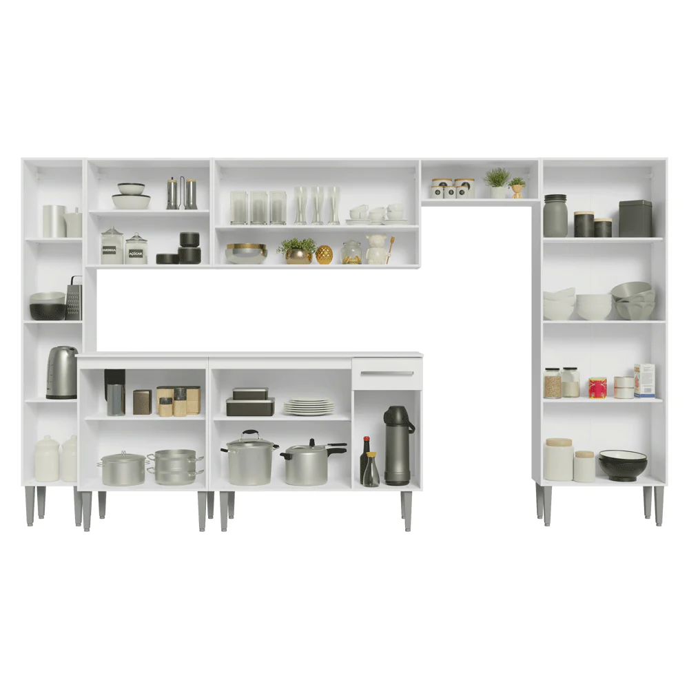Cocina Compacta 325 cm Emilly Blanco 07 - Image 5