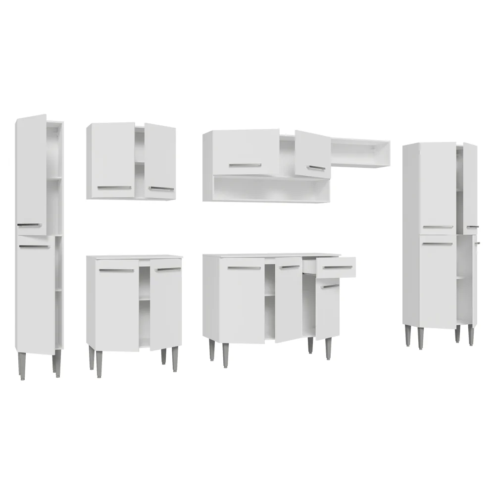 Cocina Compacta 325 cm Emilly Blanco 07 - Image 8