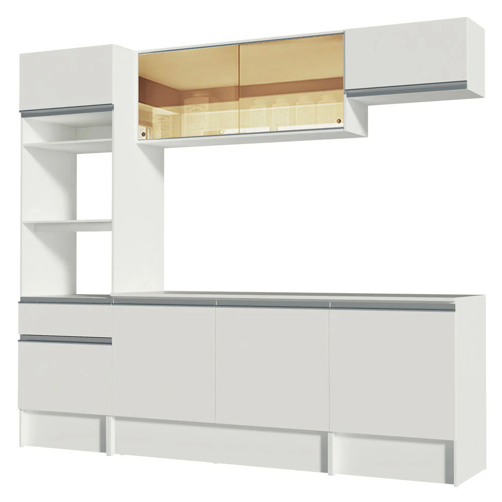 Cocina Diamante Compacta, 240 cm, Blanco - Image 6