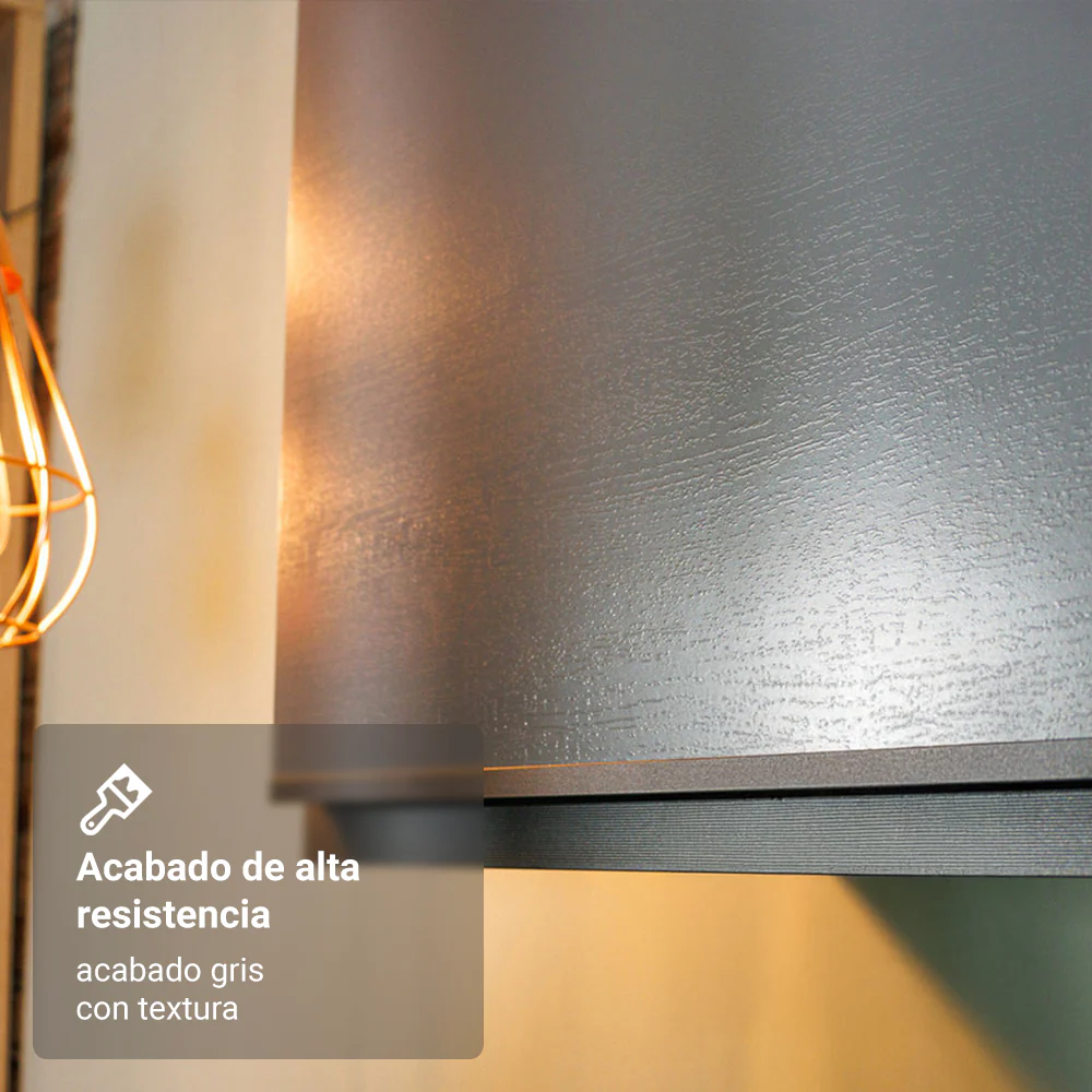 Combo Cocina esquinero Flotante 405cm Gris Nice Madesa 01 - Image 8