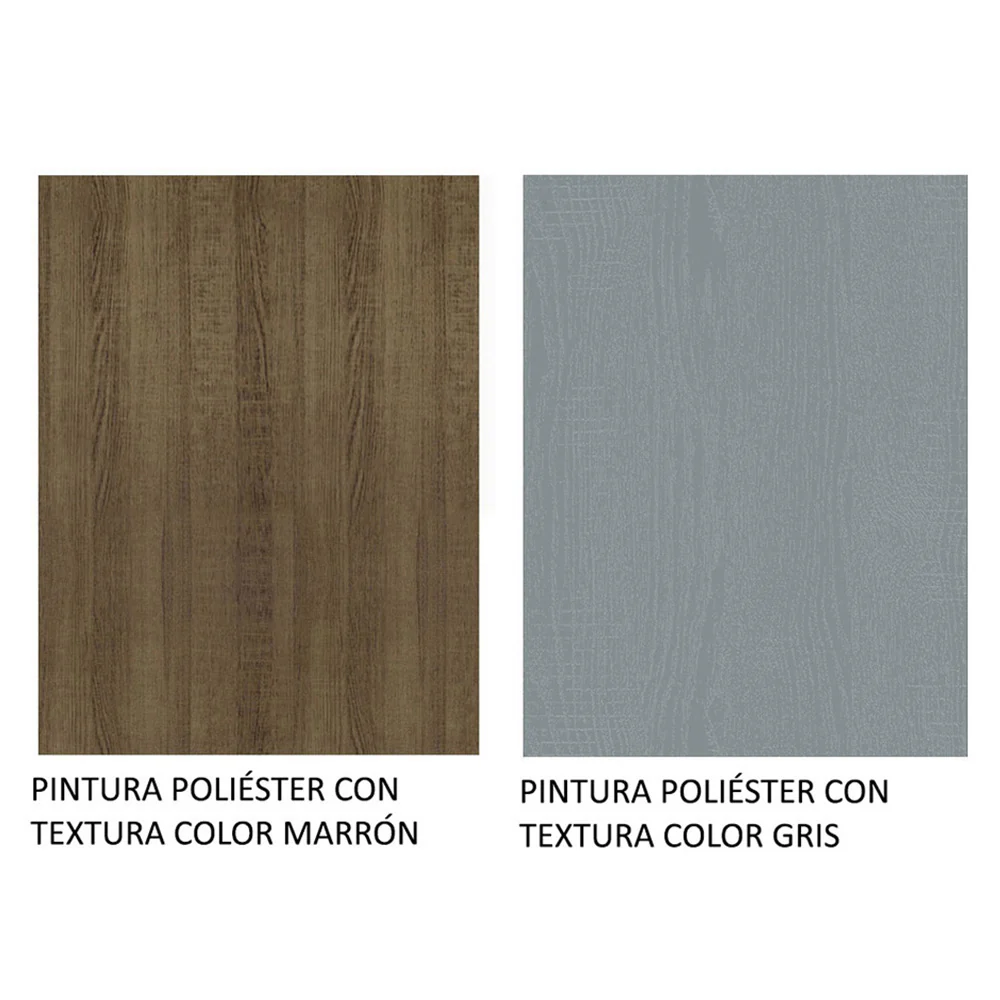 Cocina Compacta 120cm Marrón/Gris Life - Image 10