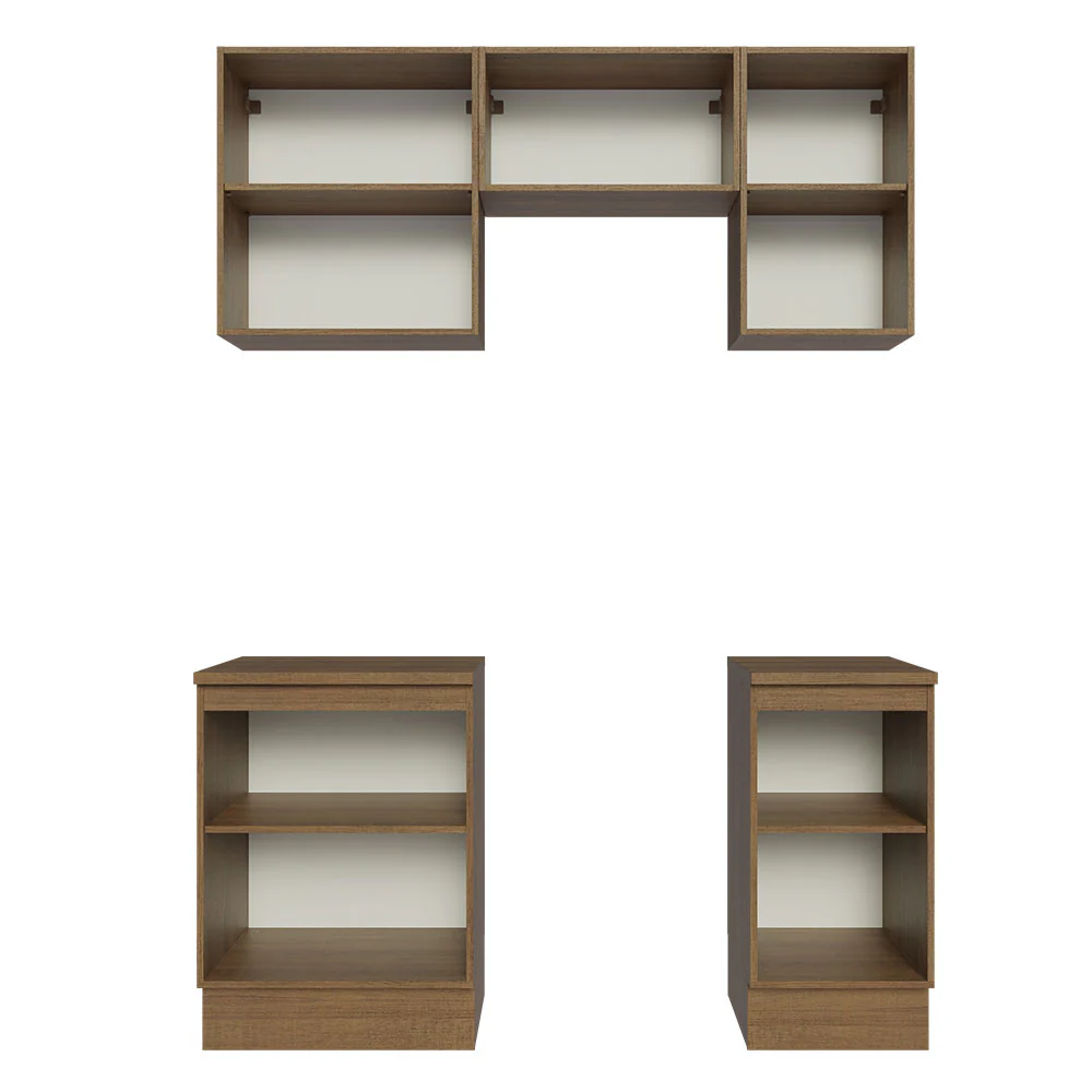 Combo de Cocina 160cm Marrón Glamy Madesa 07 - Image 5