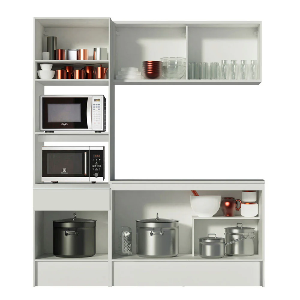 Combo completo de Cocina 180 cm, Blanco Topazio Pop - Image 5