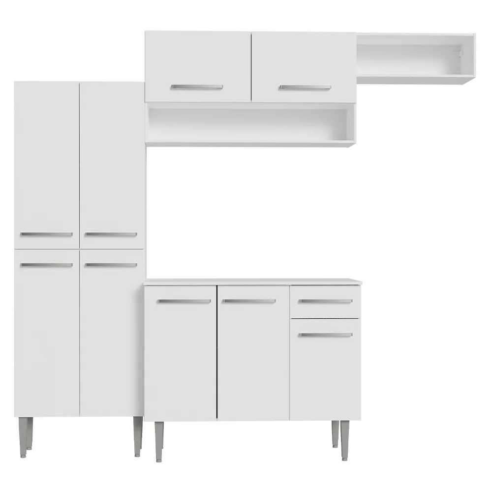 Combo completo de Cocina 229cm Blanco Emilly 18 - Image 4