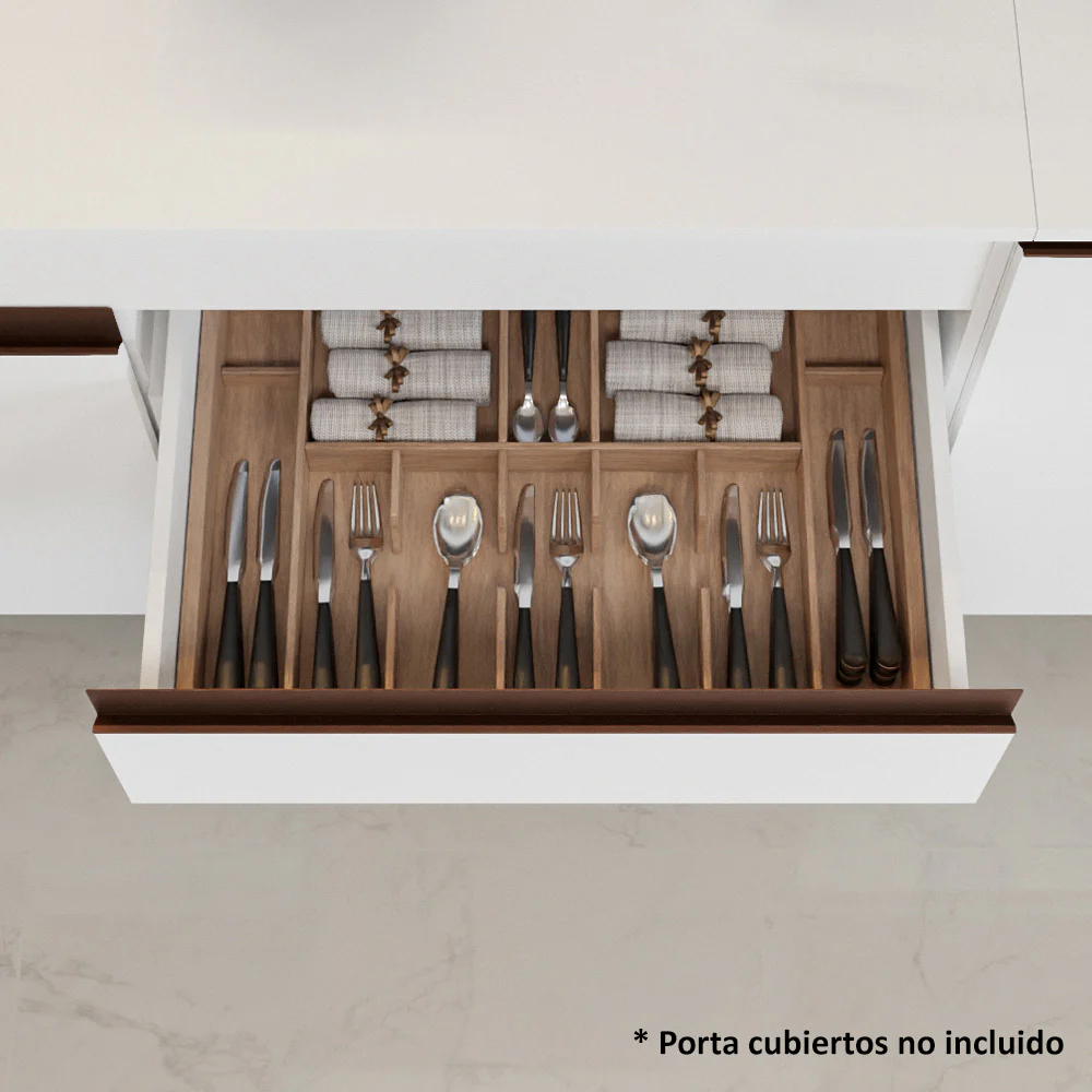 Combo completo de Cocina 235cm Blanco Reims Madesa 02 - Image 11