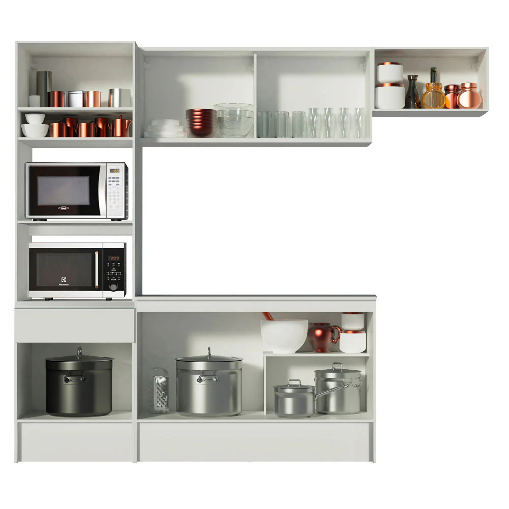 Combo completo de Cocina 240 cm Blanco Topazio - Image 6