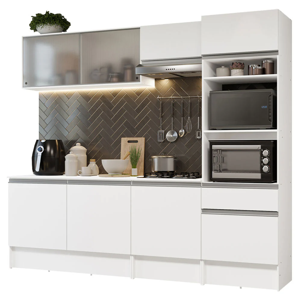 Combo completo de Cocina 240cm Blanco Topazio 05 - Image 3