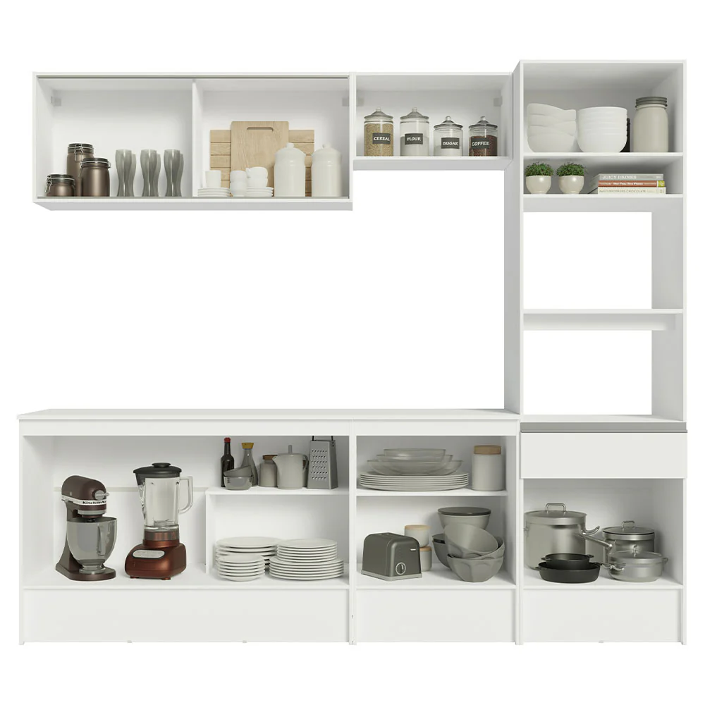 Combo completo de Cocina 240cm Blanco Topazio 05 - Image 5