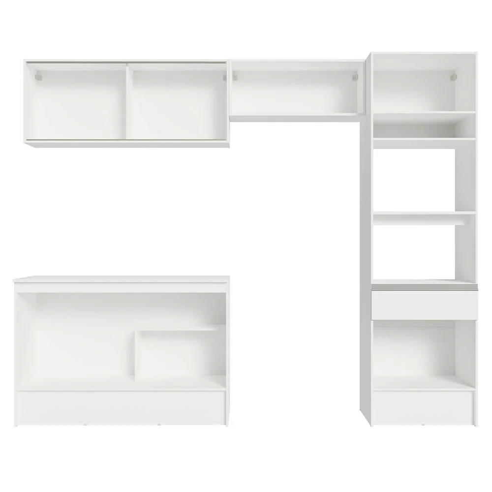 Combo completo de Cocina, 260cm, Blanco Topazio 01 - Image 6