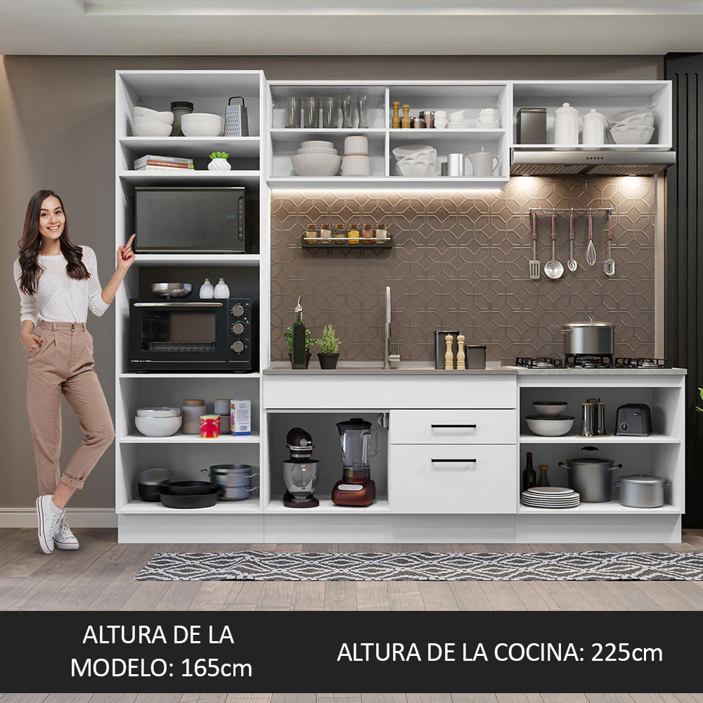 Combo completo de Cocina 270cm Agata Madesa 03 - Image 4
