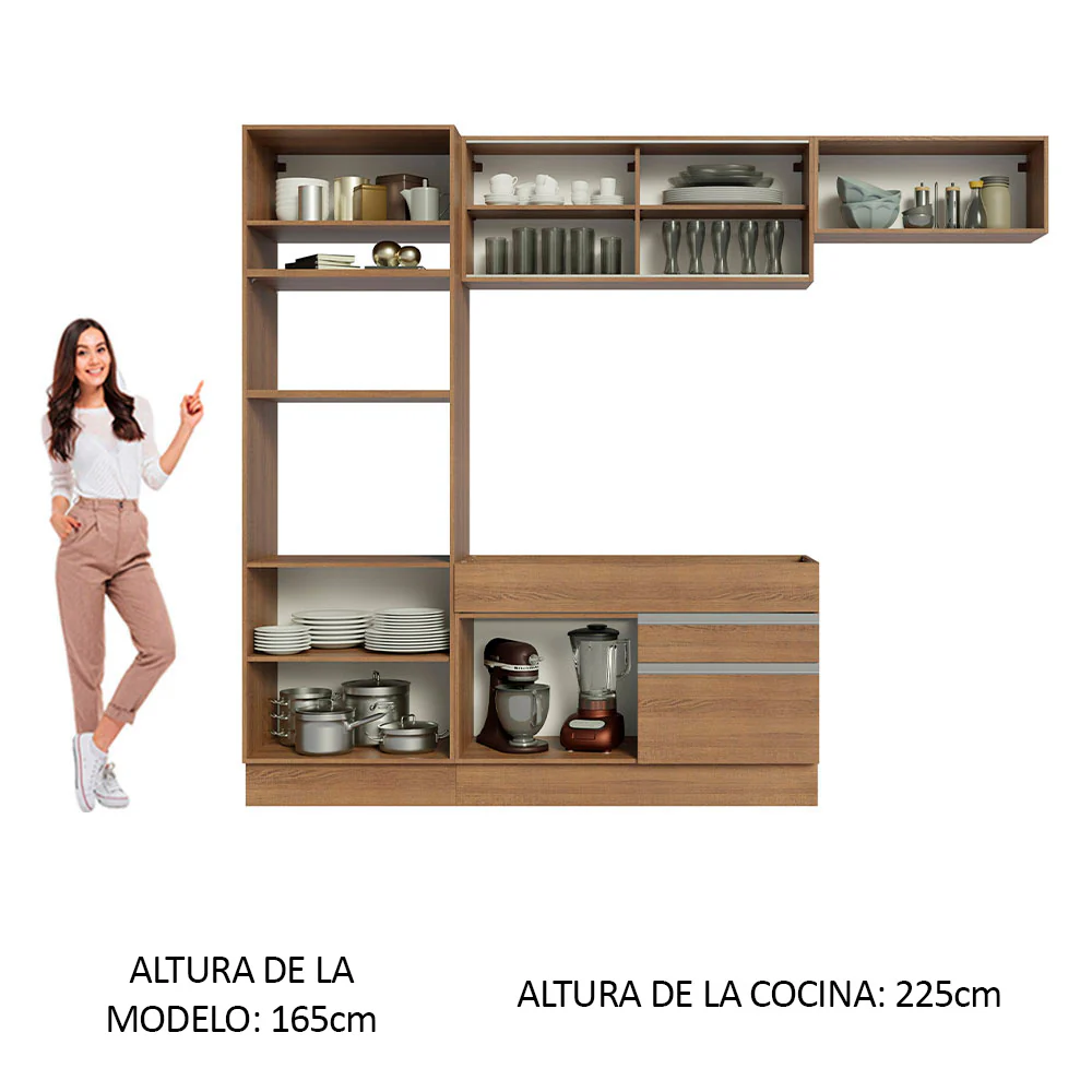 Combo completo de Cocina 270cm Glamy Madesa 11 - Image 4