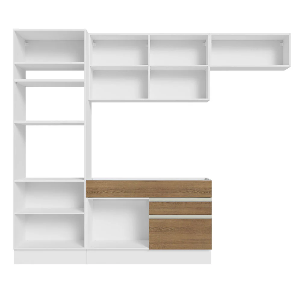 Combo completo de Cocina 270cm Glamy Madesa 15 - Blanco - Image 11