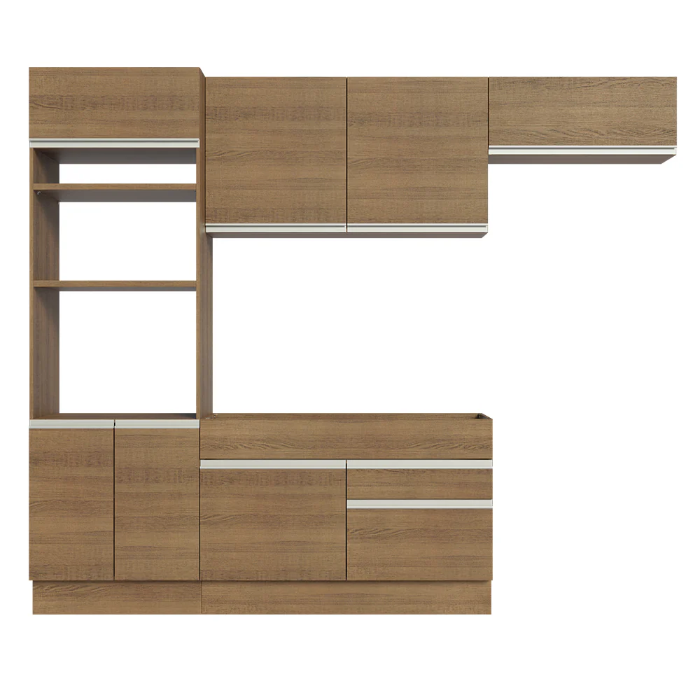 Combo completo de Cocina 270cm Marrón Glamy Madesa 15 - Image 8