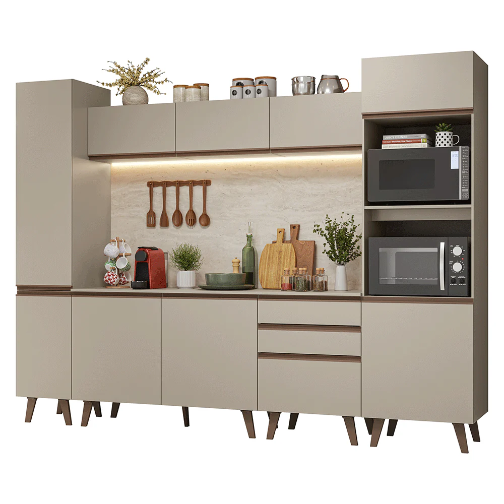Combo completo de Cocina 280cm Crema Nice 01 - Image 3