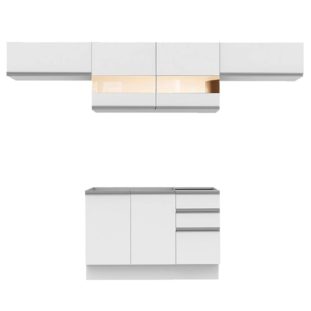 Combo completo de Cocina 280cm Marina Madesa 01 - Blanco - Image 9