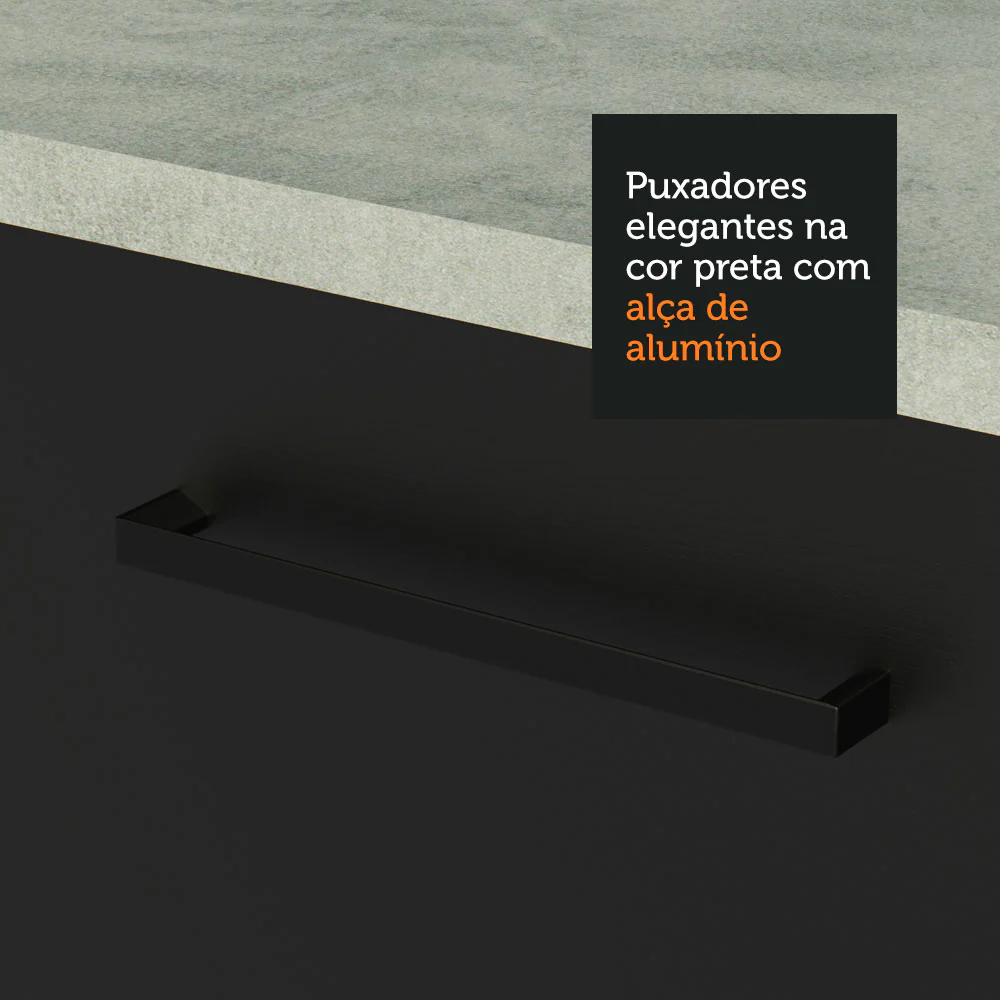 Combo completo de cocina 290cm Blanco/Negro Agata Madesa 02 - Image 5
