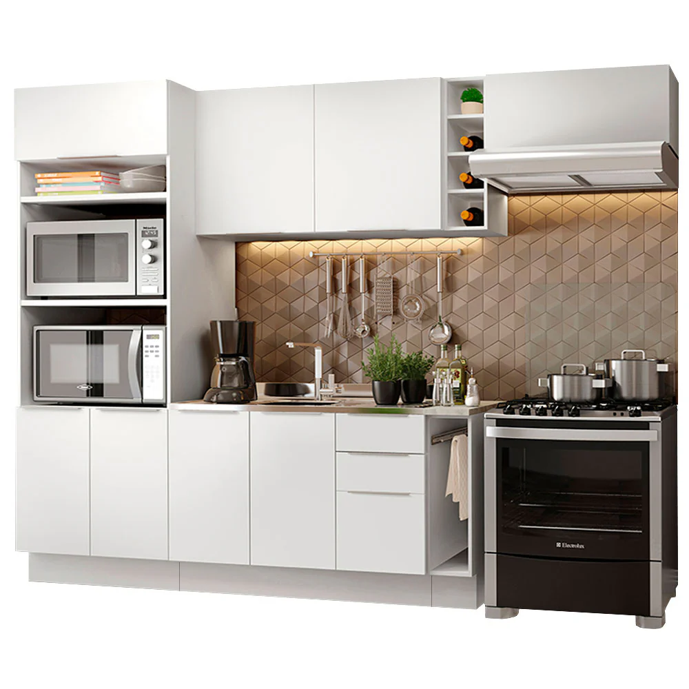 Combo Completo de Cocina 290cm Blanco Stella Madesa 02 - Image 3