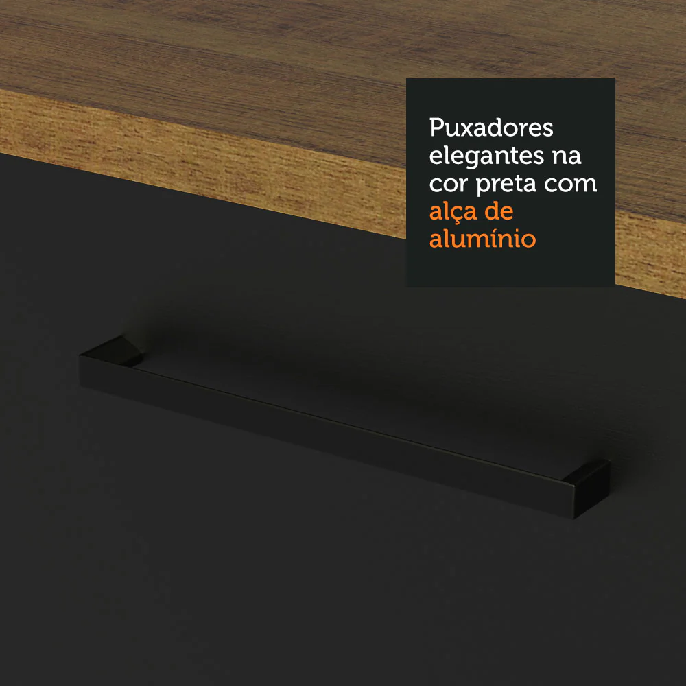 Combo completo de Cocina 290cm Marrón/Negro Agata Madesa 01 - Image 6