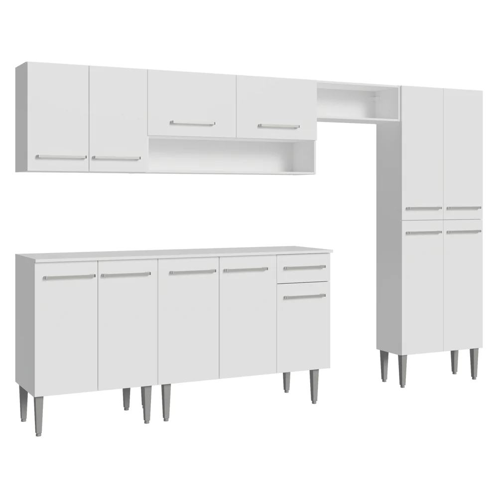 Combo completo de Cocina 293cm Blanco Emilly Madesa 01 - Image 9