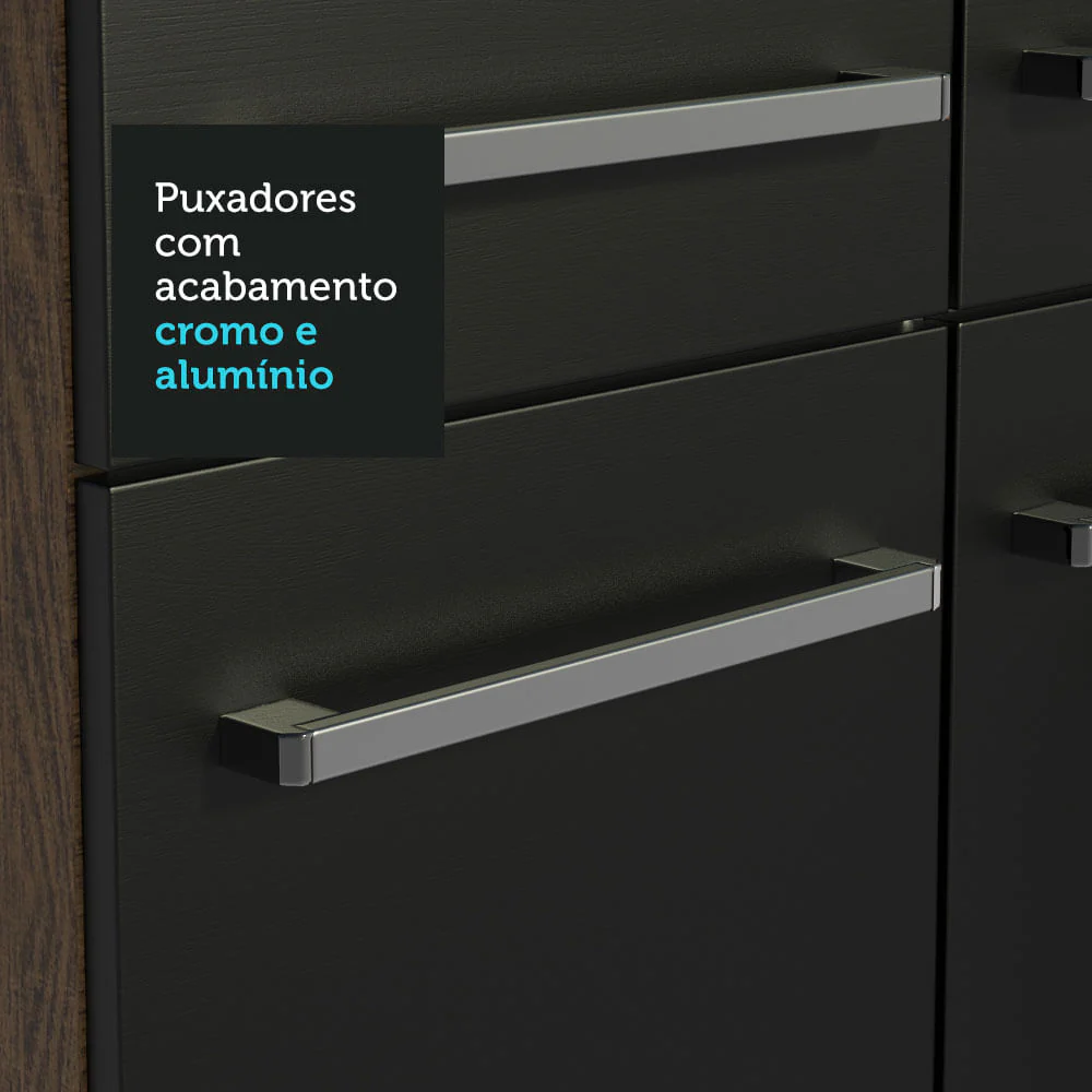 Combo completo de Cocina 293cm Con Bacha de acero inoxidable Emilly Madesa 09 - Image 7
