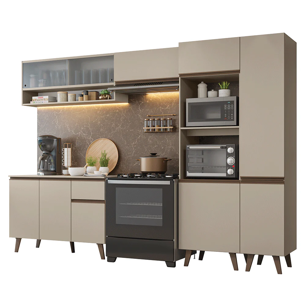 Combo completo de Cocina 300cm Crema Nice 08 - Image 3