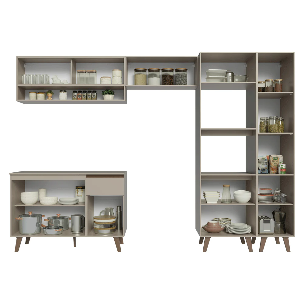 Combo completo de Cocina 300cm Crema Nice 08 - Image 4