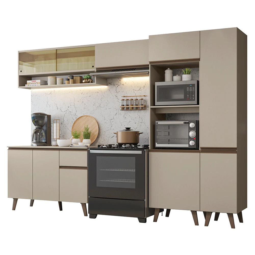 Combo completo de Cocina 300cm Crema Nice 09 - Image 3