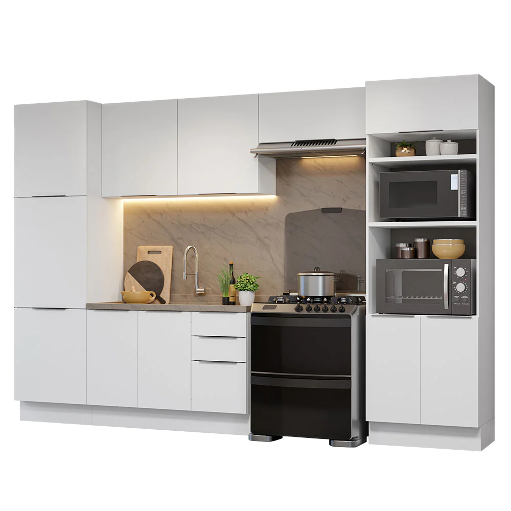 Combo Completo de Cocina 330 cm Blanco Stella Madesa 02 - Image 3