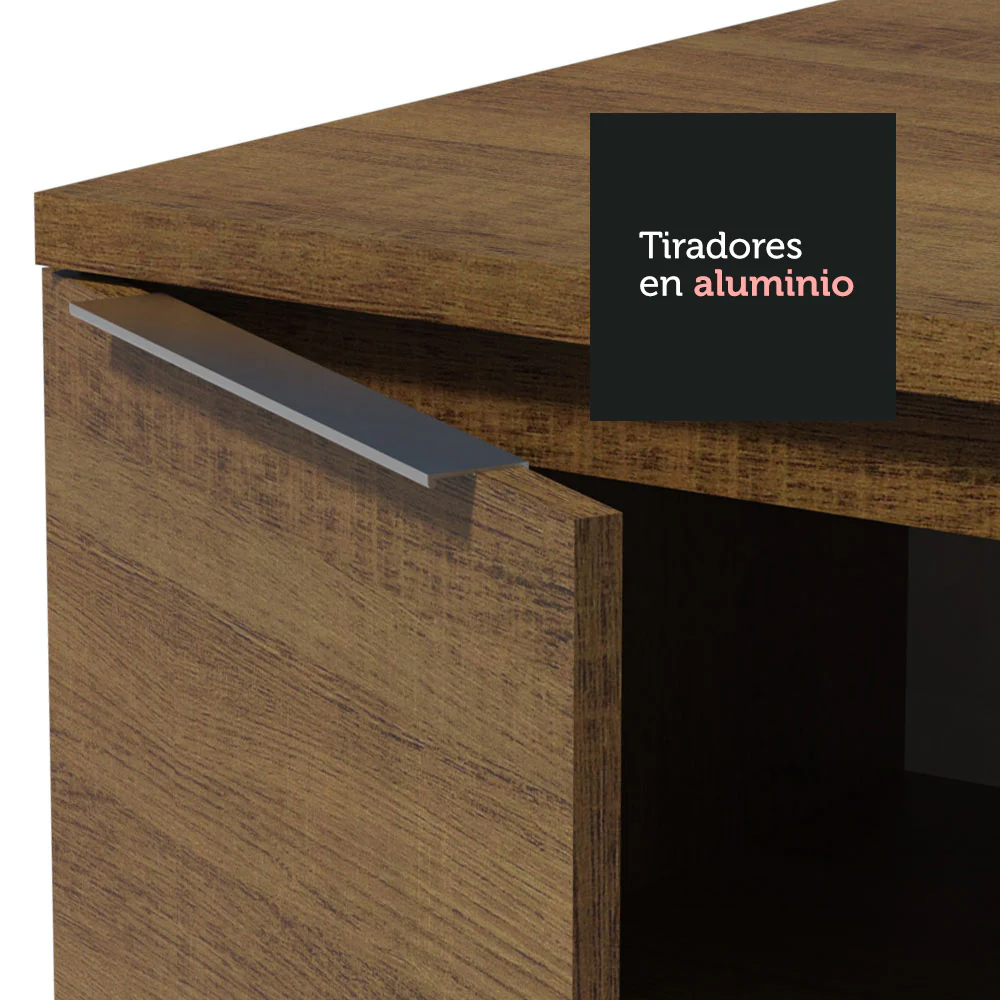 Combo Completo de Cocina 330 cm Marrón Stella Madesa 05 - Image 6