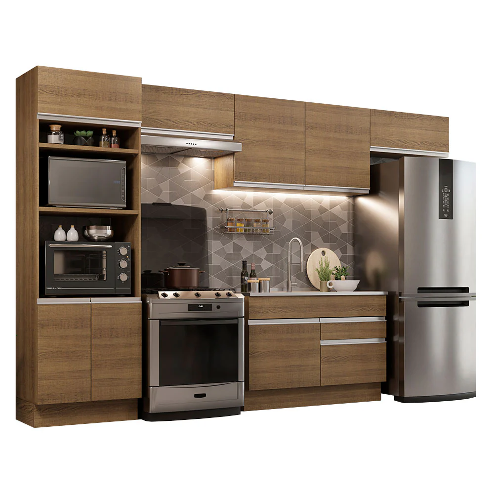 Combo completo de Cocina 350cm Marrón Glamy Madesa 01 - Image 3