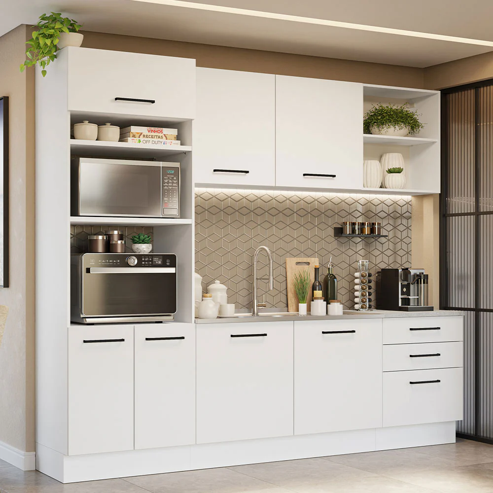 Combo completo de Cocina Agata Madesa 250cm 01