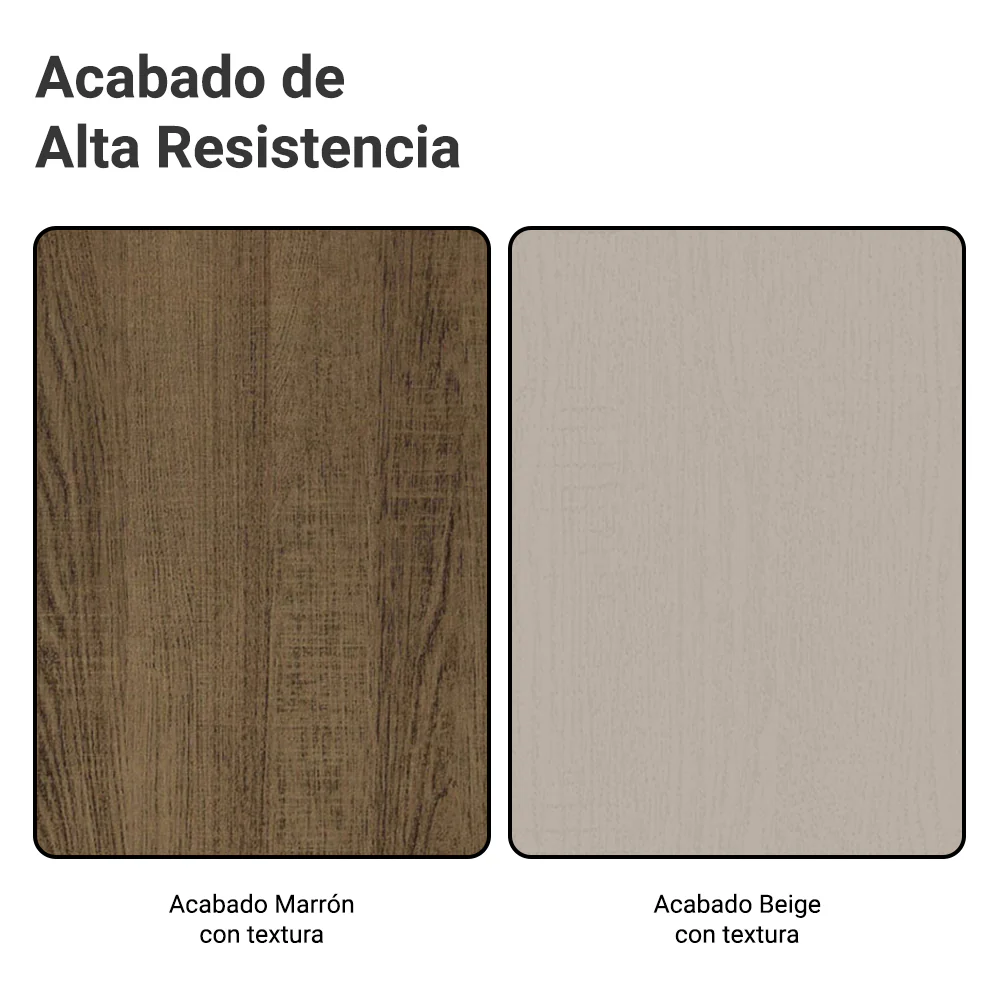 Combo de Cocina Madesa Glamy 200cm Marrón/Crema 07 - Image 9