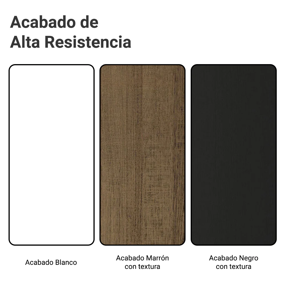 Combo completo de Cocina Compacta Madesa Glamy 220cm Blanco/Marrón/Negro 02 - Image 9