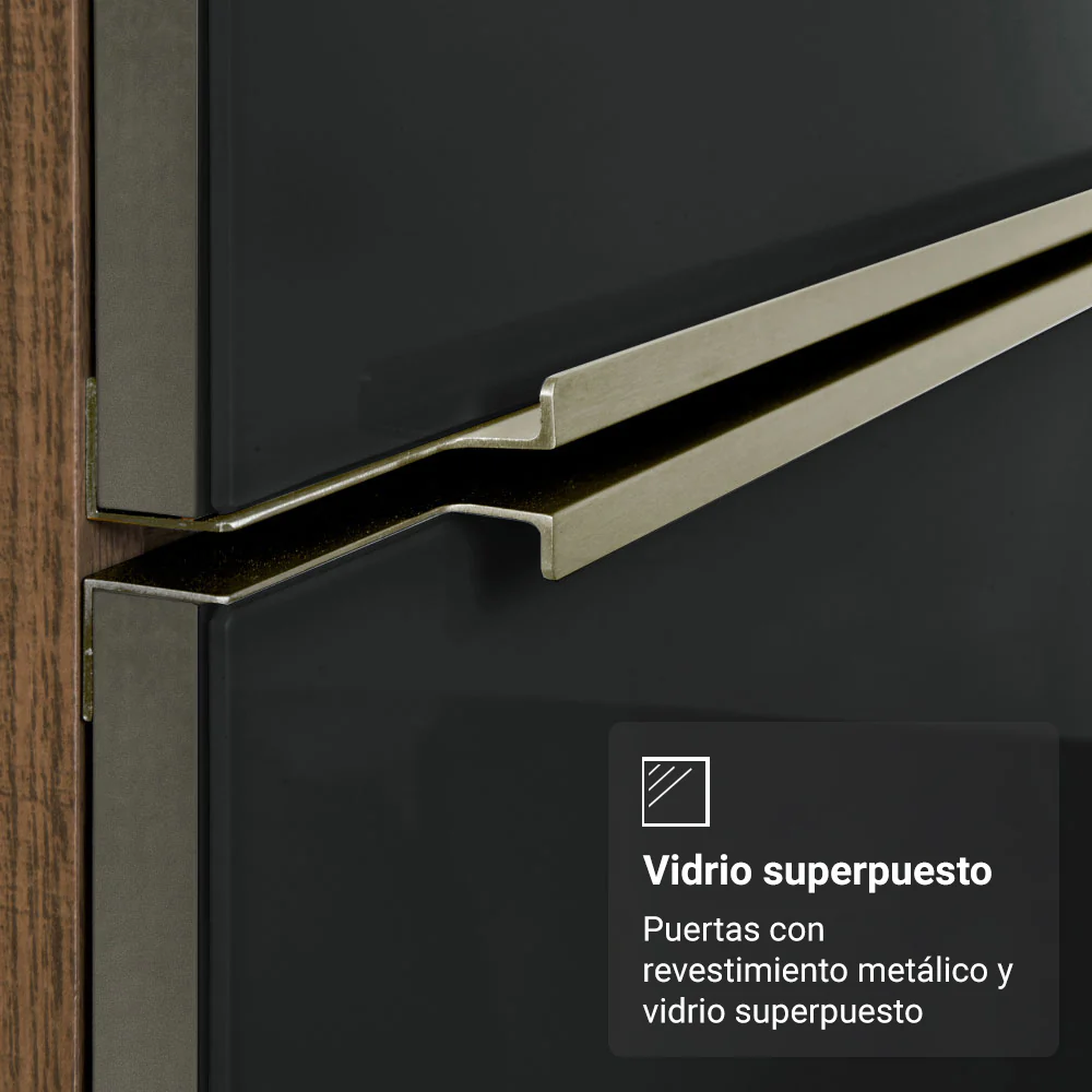 Combo de Cocina con Cristalero 190 cm Madesa Lux MN 02 - Image 8