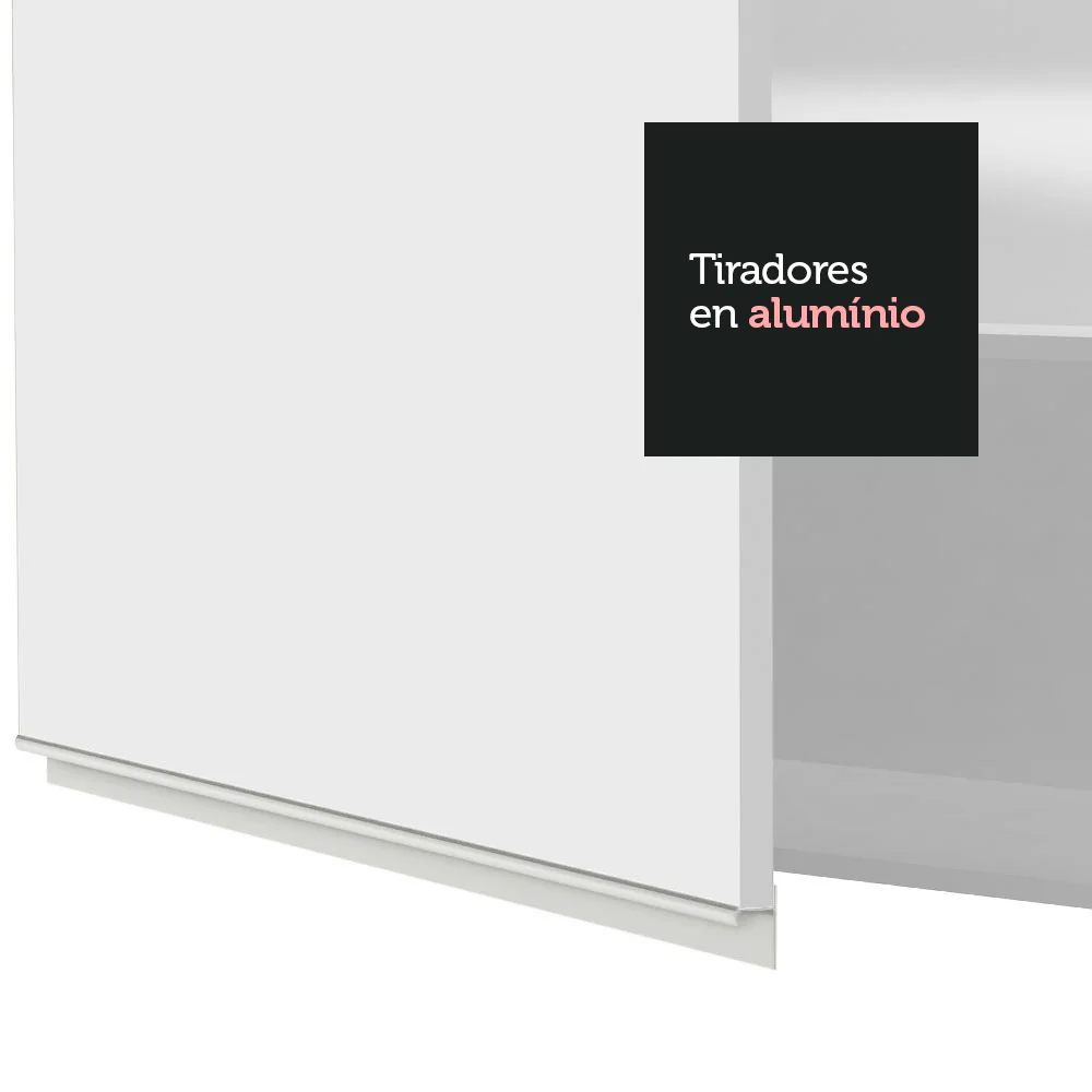 Combo completo de Cocina Esquinera Madesa Glamy 329cm 01 Blanco - Image 6