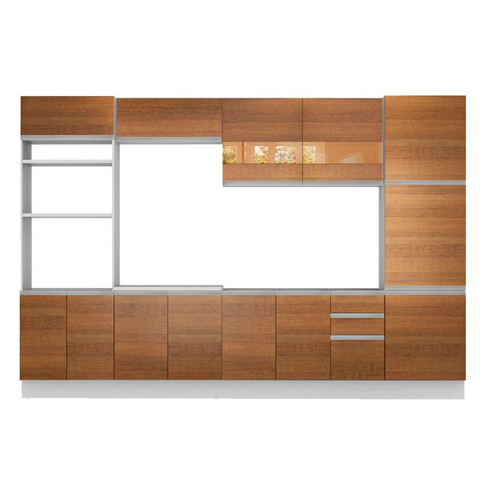 Combo completo de Cocina Madesa 330cm Roma 01 -Blanco/Rústico - Image 9