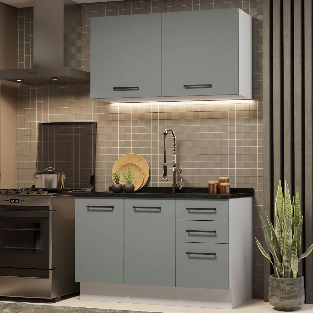 Combo de Cocina Madesa Agata 120cm BG 01