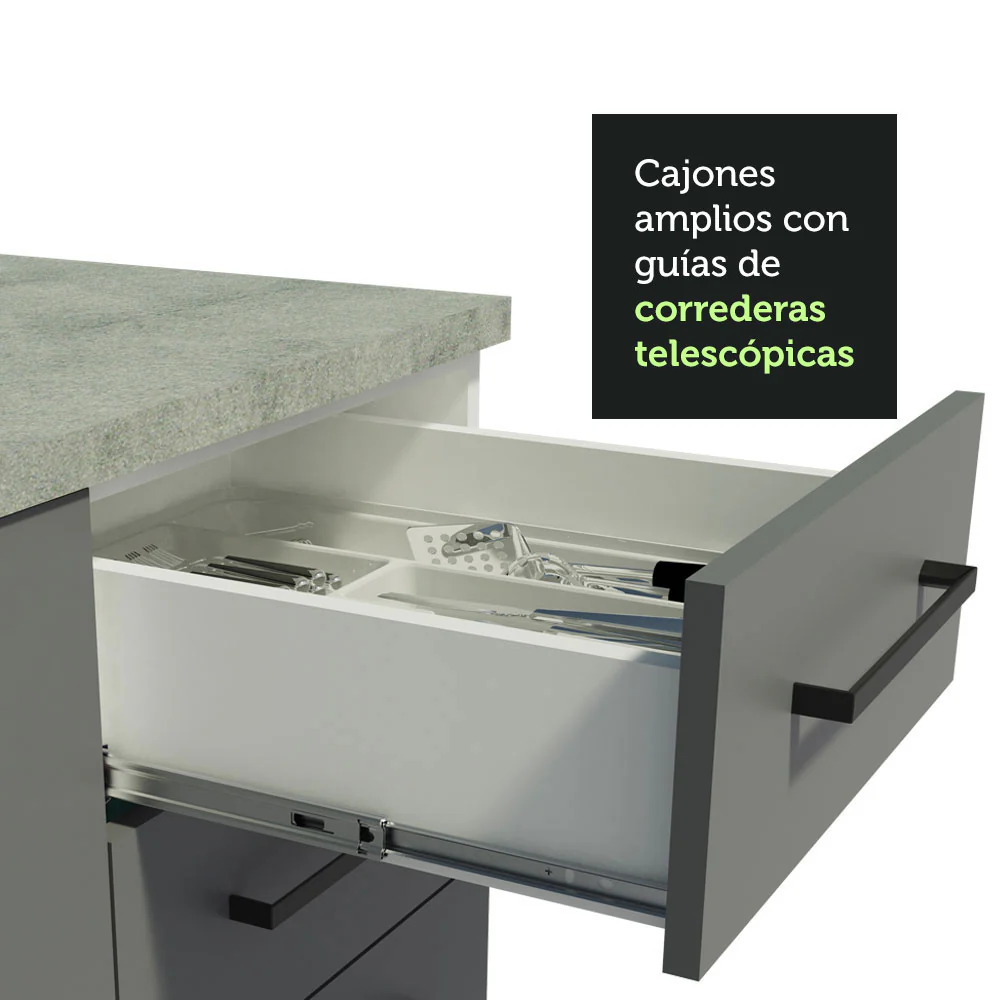 Combo de Cocina Madesa Agata 120cm BG 01 - Image 5