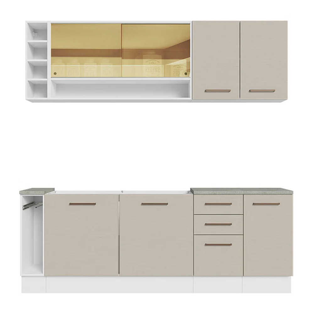 Combo completo de Cocina Madesa Agata 220cm BC 01 - Image 8