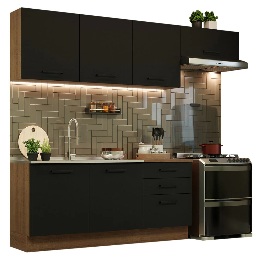 Combo completo de Cocina Madesa Agata 260cm MN 02 - Image 3